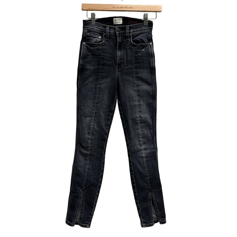 AO.LA By Alice+ Olivia You Look Good high rise split hem jeans Size 24